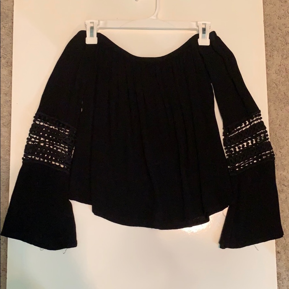 Off the shoulder shirt